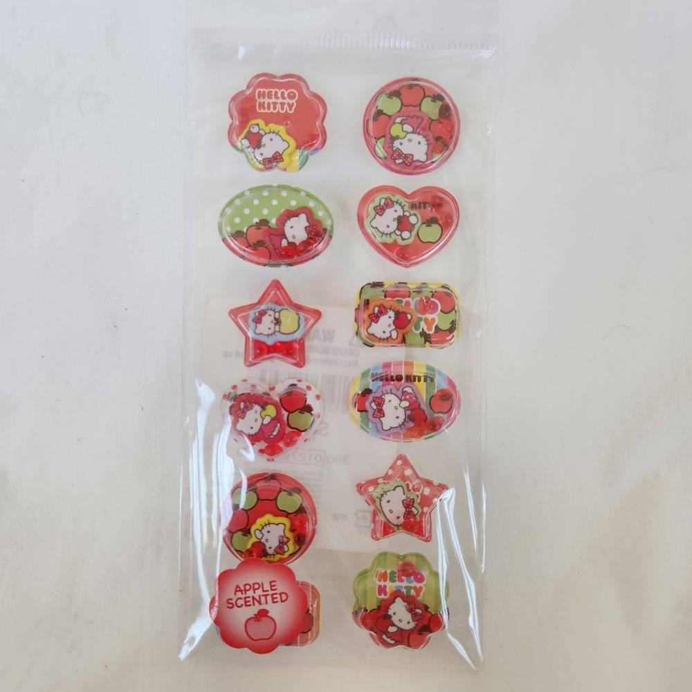 2013 - Sanrio - Hello Kitty - 3D Stickers - Brand New - Never Opened - Sealed